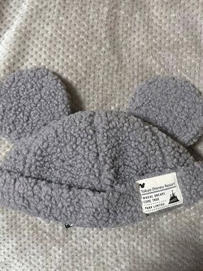 Tokyo Disney Sherpa Ear Beanie Hat
